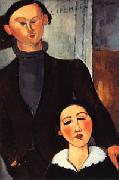 Amedeo Modigliani Jacques and Berthe Lipchitz china oil painting reproduction